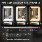 AMOISE LED Bathroom Vanity Mirror - Image 4