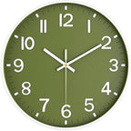 Wall Clocks Battery Operated, 12 Inch Non Ticking Wall Clock, Silent Analog by MABPEDO