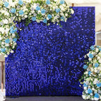 COKAOBE Blue Shimmer Wall Backdrop, Photo Backdrops - Image 5