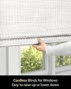 UNISHADES Cordless Bamboo Roman Shades - Image 3