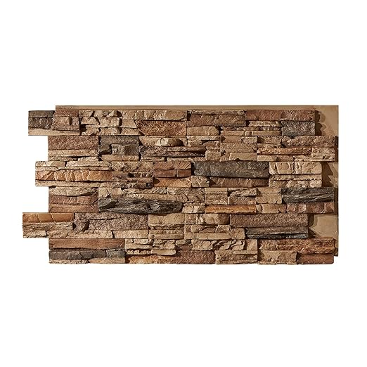 AZ Faux High-Density Polyurethane Faux Stone Wall Covering Panels by AZFaux