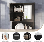 Bathroom Wall Cabinet with Mirror, Bathroom Mirror Cabinet Wall Mounted - Image 5