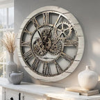 ImprovingLife The Gears Clock The Original Real Moving Gear Wall Clock Vintage - Image 2