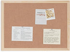 U Brands Cork Bulletin Board, Light Birch Wood Frame - Image 6