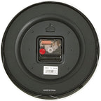 Bulova Winston Wall Clock C4844 | 10" Diameter | Metal Design - Image 3
