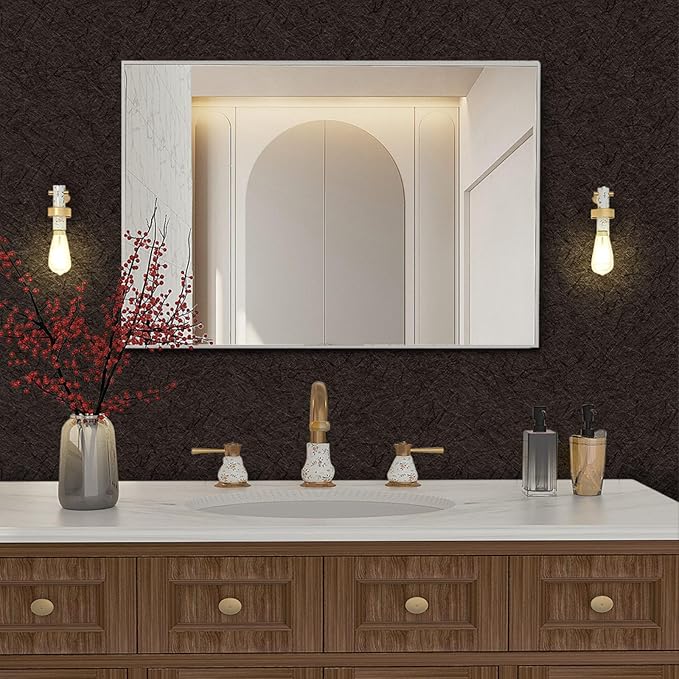 Brown Peel and Stick Self Adhesive Wallpaper - Image 4