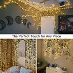 suddus Vines with Light for Bedroom, 200 LED Fairy Lights with Vines, Ivy - Image 7