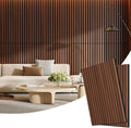 2 Pack Wood Panels for Wall, 47.24" x 23.81" Acoustic Wood Slat Wall Panel for by Vellorise