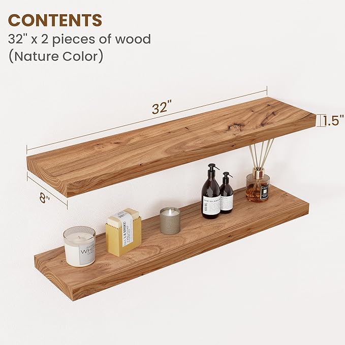 Floating Shelves for Wall Decor, Wall Shelves - Image 2