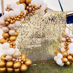 COKAOBE Light Gold Shimmer Wall Backdrop, Photo Backdrops - Image 6