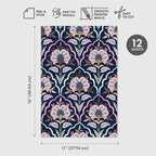 Main Street Peel and Stick Wallpaper Eco-Friendly Sheets 12 Pack, 11 X 16 Inch - Image 2