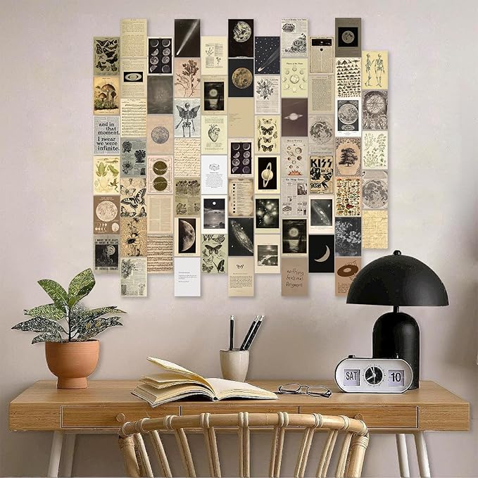 KBKBART Vintage Wall Collage Kit Aesthetic Pictures, Cute Photo Collage Posters - Image 2