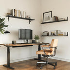 WOPITUES Floating Shelves for Wall 48″W x 8″D, Long Wall Mounted Shelves Set of - Image 4
