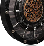 HOIBAI Wall Clock, 24 Inch Moving Gears Clock Large Wall Clock - Image 4