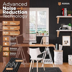 Avana Acoustic Wood Wall Panels – 93.2x11.25 Inch Panels – Fits 94x12 Layout – - Image 5