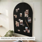 Large Arched Felt Bulletin Board - Image 2