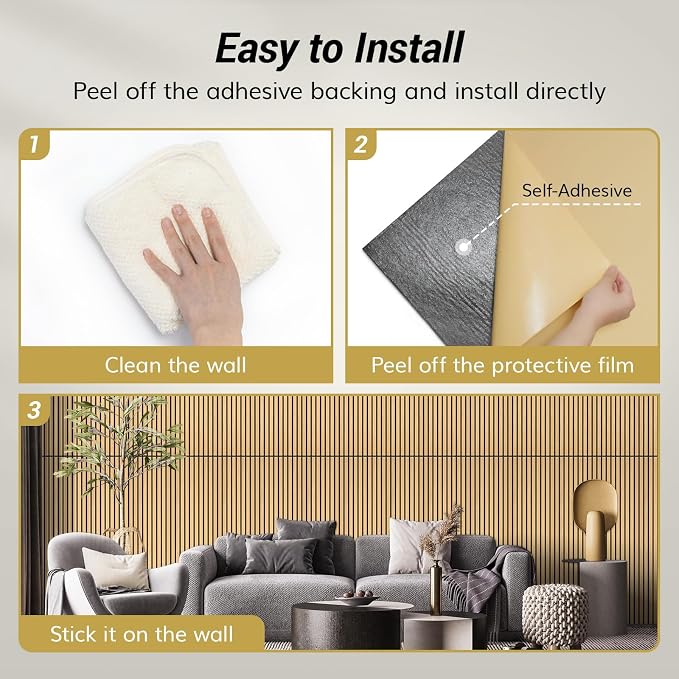 TONOR 4 Pack Large Acoustic Panels, 47.2" X 23.6" X 0.35" Acoustical Wall Panel - Image 5