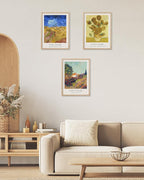 HesenDot Unframed Vincent Van Gogh Wall Art Prints Set of 3, 12x16in Classic - Image 3