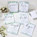 Sacubee 6 Pack Acoustic Christian Art Panels 12" x 16" Faith Hope Love - Image 4