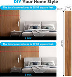 Art3d 6-Piece Wood Slat Panels for Stylish Interior Decor and Ceiling Decoration - Image 6
