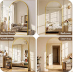 Suidia 82"x44" Arched Full Length Mirror - Image 8