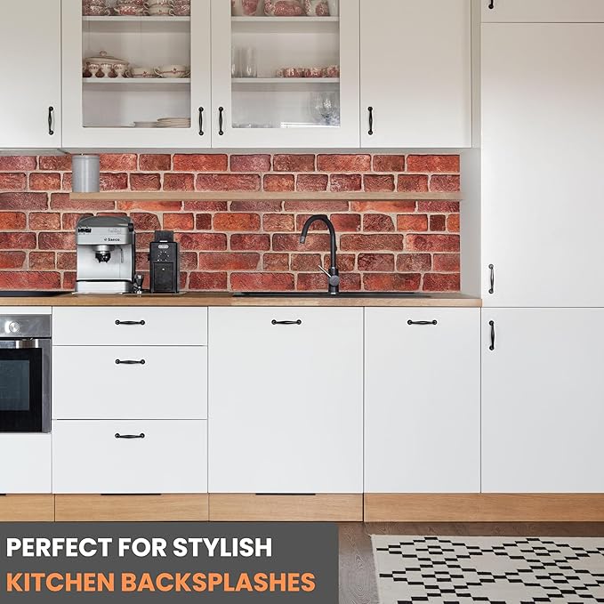 3D Faux Brick Wall Panels 37.8’’ x 18.9’’ - Image 5