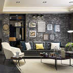 20PCS 3D Wall Panels Peel and Stick 3D Brick Wallpaper Peel and Stick Faux - Image 2
