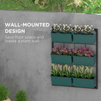 Outsunny 3-Tier Wall Planter - Image 3