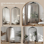 Antok Arched Full Length Mirror, Full Body Mirrors - Image 6