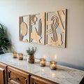 qmmp Modern Wooden Wall Sculptures by qmmp