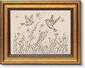 VIYYIEA Vintage Gold Framed Wall Art by VIYYIEAART