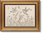 VIYYIEA Vintage Gold Framed Wall Art by VIYYIEAART