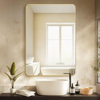 Delma Bathroom Mirror, Sleek Wall Mirror - Image 2