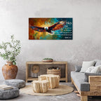 Christian Wall Art Eagle Decor Isaiah 40 31 Wall Art Bible Verse Wall Decor - Image 5