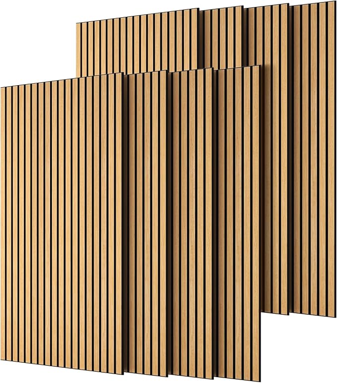 TONOR 8 Pack Large Acoustic Panels, 47.2" X 23.6" X 0.35" Acoustical Wall Panel by TONOR