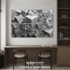 BUBOS 6 Pack Self-Adhesive Acoustic Wall Panels, 70.8" x 47.2" Sound Panels - Image 5