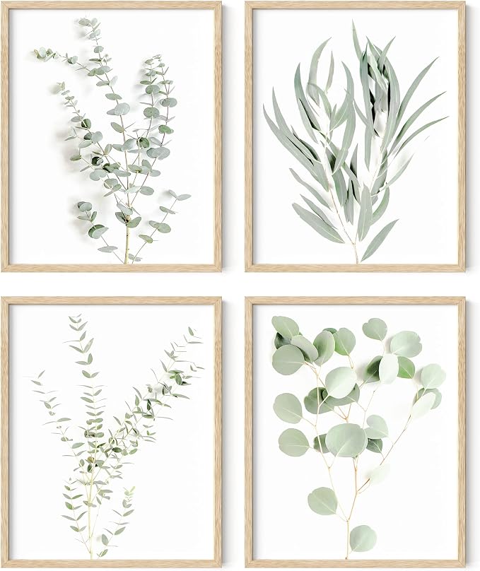 HAUS AND HUES Botanical Plant Wall Art Prints by HausandHuesArtPrints