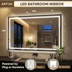 Antok 60X36 LED Bathroom Mirror - Image 3