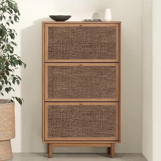 Amiya Grasscloth Brown Wallpaper Peel and Stick Faux Fabric Linen Contact Paper - Image 7