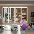 Hasipu Full Length Mirror with Lights, Full Body Dressing Hanging Mounted Mirror - Image 7