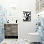 Funny Bathroom Canvas Wall Art Set of 2 - Image 8
