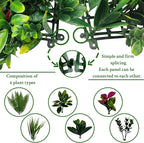 ODTORY Artificial Grass Wall Backdrop Panels Roll: 48X120 in UV-Anti Greenery - Image 4