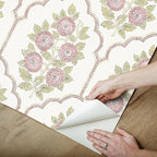 NuWallpaper x Society Social Floral Bazaar Rose Water Peel and Stick Wallpaper - Image 6