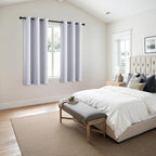 MIULEE Blackout Curtains for Bedroom Living Room 2 Panels, Thermal Insulated - Image 6