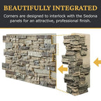 AZ Faux High-Density Polyurethane Faux Stone Interlocking Outside Corner - Image 7