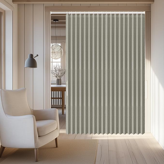 AJAZZ Blackout Accordion Door Curtain - Image 8