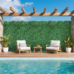 Yangrass Boxwood Roll Panels, UV-Anti Faux Boxwood Roll Grass Wall Panels - Image 2