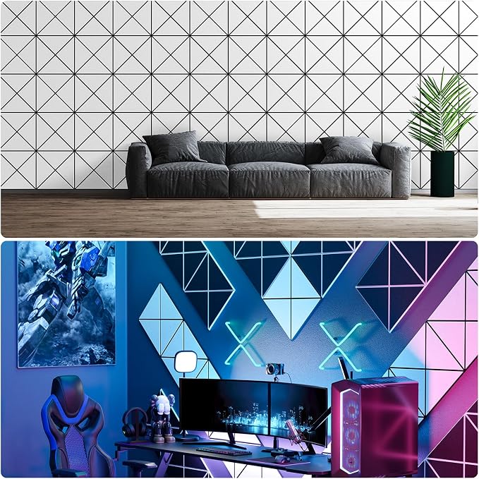 12 Pack Self-Adhesive Acoustic Panels, Soundproof Wall Panels - Image 6