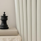 FMFUNCTEX 100% Blackout Beige Curtains - Image 8