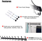 Dseap Coat Rack Wall Mount - Image 8